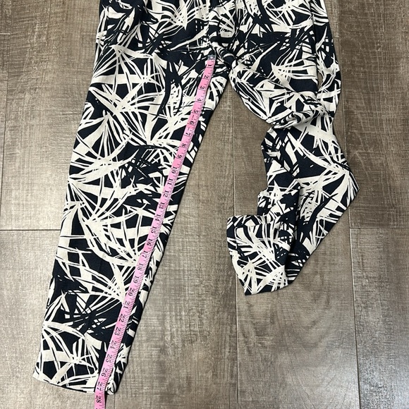 Ann Taylor Loft Strapless Tropical Leaf Jumpsuit Size 4 NWT - Picture 10 of 10